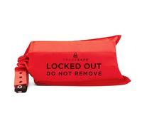 TRADESAFE Lockout Tagout Oversized Plug and Hoist Control Cover, Fits 18 x 13 Inches Controls, Tear-Resistant Industrial Lockout Bag for Controls and Switches, Cinch Bag for Safety Lock Out