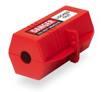 TRADESAFE Plug Lock for Lockout Tagout, Industrial Grade 220 Volt Power Cord Lockout, OSHA Compliant Electrical Plug Cover, Large