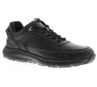 Tradesafe Slide Men's Waterproof Trainer Shoe Ultimate Traction Non-Slip Footwear for Kitchen, Chef, Nurse, Doctor, Hospitality Lightweight All-Day Work Shoe Black 9 UK