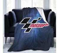 TradesForU Throw Flannel Blankets For Moto-Gp Bed Chair Couch Sofa Warm Cozy Soft Fleece Blanket Gifts For Kids Adult 50"X40"