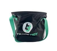 Tradetidy Collapsible Bucket 20L - Heavy Duty Foldable Bucket for Builders, Tradesmen, Construction, Site Work, DIY & Van Storage - Space-Saving, Tough, Easy Carry
