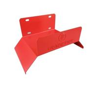 Tradetidy Hose Holder, Essential Garden Storage Organiser, Can Hold Hose Pipe, Expandable Garden Hose, Electric Cable and More, Rounded Edges for Safety, Made from 1.5mm Steel, Colour - Red