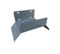 Tradetidy Hose Holder, Essential Garden Storage Organiser, Can Hold Hose Pipe, Expandable Garden Hose, Electric Cable and More, Rounded Edges for Safety, Made from 1.5mm Steel, Colour - Grey