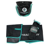 Tradetidy Medium Waterproof Antislip Work Mat + Collapsible Bucket 20L