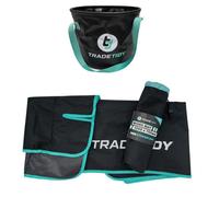 Tradetidy Small Waterproof Antislip Work Mat + Collapsible Bucket 20L