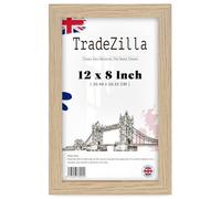 TradeZilla | Eton Wood Puzzle (30.48 x 20.32 CM) Frames, Certificate, Small Oak Engineered Wood Frames| 12 x 8 Inch MDF Frame 304.8 x 203.2 mm [ Oak ]