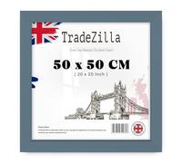TradeZilla | Flat Style Poster Frame (50 x 50 CM) - 20 x 20 Inch Decorative Frame for Posters, Prints, Artwork 1' 8" x 1' 8" [ Dark Grey ]