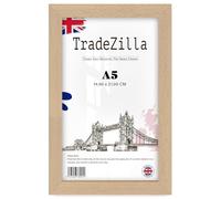TradeZilla | Small 8 Inch x 5.5 Inch Eton Wood Gift Frame Classic Beech A5 (14.80 x 21.00 CM) Frame, Perfect for Art Display 0' 6" x 0' 8" [ Beech ]