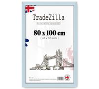 TradeZilla | Superior Light Grey (80 x 100 CM) Poster 40" x 32" Light Grey Poster Frame / 800 x 1000 mm Frame| Landscape/Portrait - [ Light Grey ]