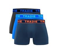 TRADIE Mens 3pk Viscose derived from Bamboo Fitted Boxer Brief, Morning Walk, XXL