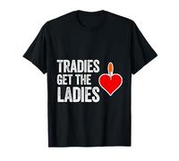 Tradies Builder Bricky Chippy Sparky Electrician Carpenter T-Shirt
