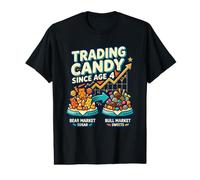 Trading Candy Since Age 4 Collector Trader Investor Broker Value Graphic T-Shirt