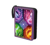 Trading Card Binder 4-Pockets, Card Holder 55 Pages,440 Card Capacity Collection for MTG, TCG,Game Cards,Sports Cards Xmas Gift