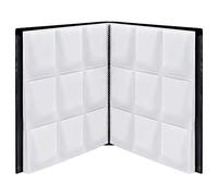 Trading Card Binder Album, Transparent Card Holder Book 360PCS Card Protector Storage Pockets Compatible with Pro Trading Card TCG Games, Magic, MTG, Pokemon, Yugioh, Baseball Cards