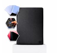 Trading Card Binder Black 1024-Pockets with 100 Bonus Sleeves-Pokemon Card Binder Side-Loading, Archival-Safe, Durable Zipper & UV-Resistant Cards Folder-Sports Cards Pokemon Binders Large 17.7”x13.4”