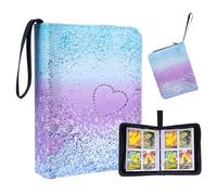Trading Card Binder PU Card Folder Trading Card Album with 400 Pockets