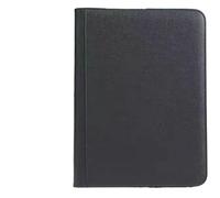 Trading Card Binder PU Cover Zipper Collection Album for Documents Collection(Black)