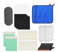Trading Card Cleaning Set | Flat Press and Repair Tool | with Fixing Clamps and EVA Moulded Foam | for Women, Teenagers, Friends, Beginners Collectors