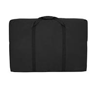 Trading Card Display Case Carry Bag Waterproof Black Canvas Foam Padding | Canvas, Portable, Lightweight, Zip Closure, Secure Straps, 63cm x 89cm x 12.5cm