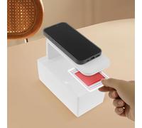 Trading Card Scanner, Stand Portable Sports Card Scanner Holder Quickly Scan and Price Check Compatible with Mana Box(Pull-out card slot)