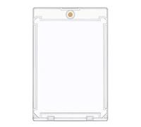 Trading Card Sleeve | Clear Magnetic Holder Case Protective Sports Entertainment Supplies for Display, Carrying, Organizing, Collectibles Storage, Keychain Cards, Safe Durable Transparent