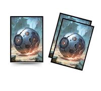 Trading Card Sleeves - 100 Count - Glossy Art Back & Clear Front (66 x 92 mm) - Fits Standard Cards, MTG, Sports & Collector Decks - Arcane Core