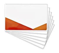 Trading Card Sleeves, Social Security PVC Protectors, 3.82x1.97in Portable Water Resistant Slim Covers, Versatile Card Storage Protection for Women, Men, Teens