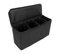 Trading Card Storage Bag Folding Gathering Card Toy Container With 3 Dividers Storage Case Game Collectors Graded Bag