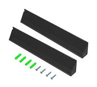 Trading Card Wall Display, Acrylic Shelf, 9.45 x 1.18 in Collector Tray, Durable Storage Solution, Space-Saving Design, 2-Pack, Ideal for Sports Cards, Business Cards, Game Card