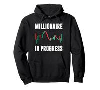 Trading Millionaire In Progress Stock Trader Investor Pullover Hoodie