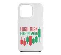 Trading Motivation - High Risk High Reward Distressed Trader Case for iPhone 13 Pro