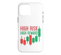 Trading Motivation - High Risk High Reward Distressed Trader Case for iPhone 16 Pro Max