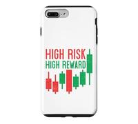 Trading Motivation - High Risk High Reward Distressed Trader Case for iPhone 7 Plus/8 Plus