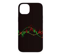 Trading Stock Crypto Chart, Japanese Candlestick, For Trader Case for iPhone 14 Plus