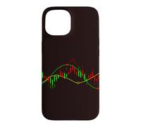 Trading Stock Crypto Chart, Japanese Candlestick, For Trader Case for iPhone 15