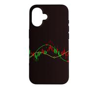 Trading Stock Crypto Chart, Japanese Candlestick, For Trader Case for iPhone 16
