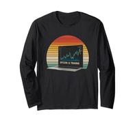 trading trader sats blockchain finance money market Bitcoin Long Sleeve T-Shirt