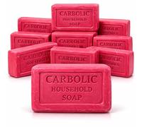 Traditinal Carbolic Soap original Pack of 12 x 125g Bars - Antibacterial, Antifungal & Traditional Antiseptic Soap for Hands, Skin & Household Use