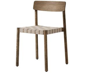 &Tradition - Betty Chair TK1, Smoked Oak / Natural Webbing - Smoked Oak