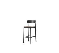 &Tradition - Betty TK17 Bar Stool Black Lacquered Ash/Fuse - Black Stained Ash