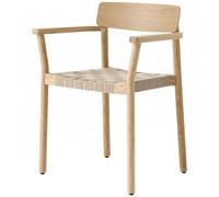 &Tradition - Betty TK9 Armchair, Oak / Natural Webbing - Oak