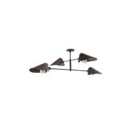 &Tradition Bonnet SC91 Ceiling Light Ø100 Bronze/ Black