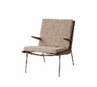 &Tradition Boomerang HM2 Armchair w. Armrest Walnut/ Karakorum 003