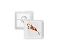 Tradition Chinese Lucky Fish PBT Keycaps for Mechanical Keyboard White OEM No Marking Print