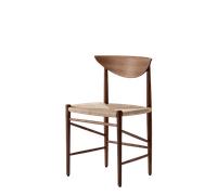 &Tradition Drawn HM3 Dining Chair Walnut