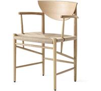 &Tradition Drawn HM4 Dining Chair with Armrests Oiled Oak