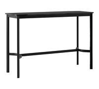 &Tradition - Drip HW111 Bar Table 50x140x95 cm, Black Laminate / Black - Black