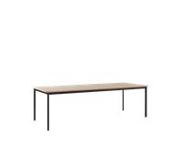 &Tradition Drip HW117 Dining Table L253 Black/Clear Lacquered Oak