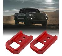 Tradition Fit Rose Aluminum Pull Hook Oxidation Proof Improve for Pickup Truck 2024 Twenty Six Adventure Vehicle 2025 Twenty Six Front Guard 10 Moment Install Pickup Truck Adventure Vehicle Tradition