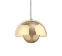 &Tradition Flowerpot VP1 pendant lamp Brass-plated